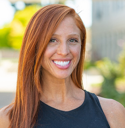 Photo of PTK All-California award winner Hancock student Heidi Roberts.